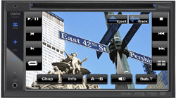Clarion VX401 navigation