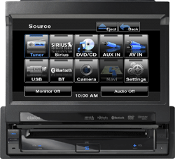 Clarion VZ401 navigation
